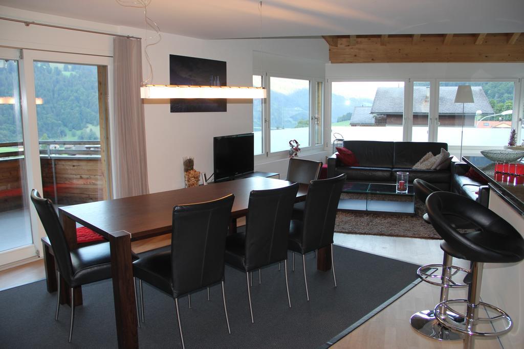 Appartement Haus Rufinis à Klosters-Serneus Extérieur photo
